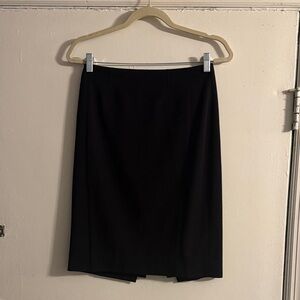 White House Black Market Classic Black Pencil Skirt